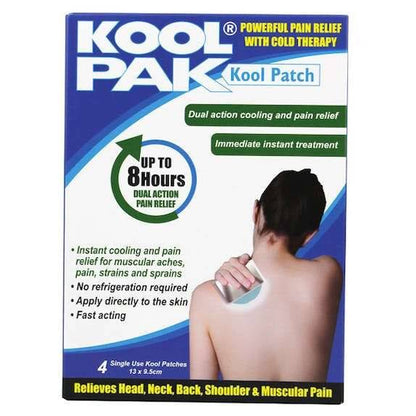 KoolPak Cooling Patch 4-pack