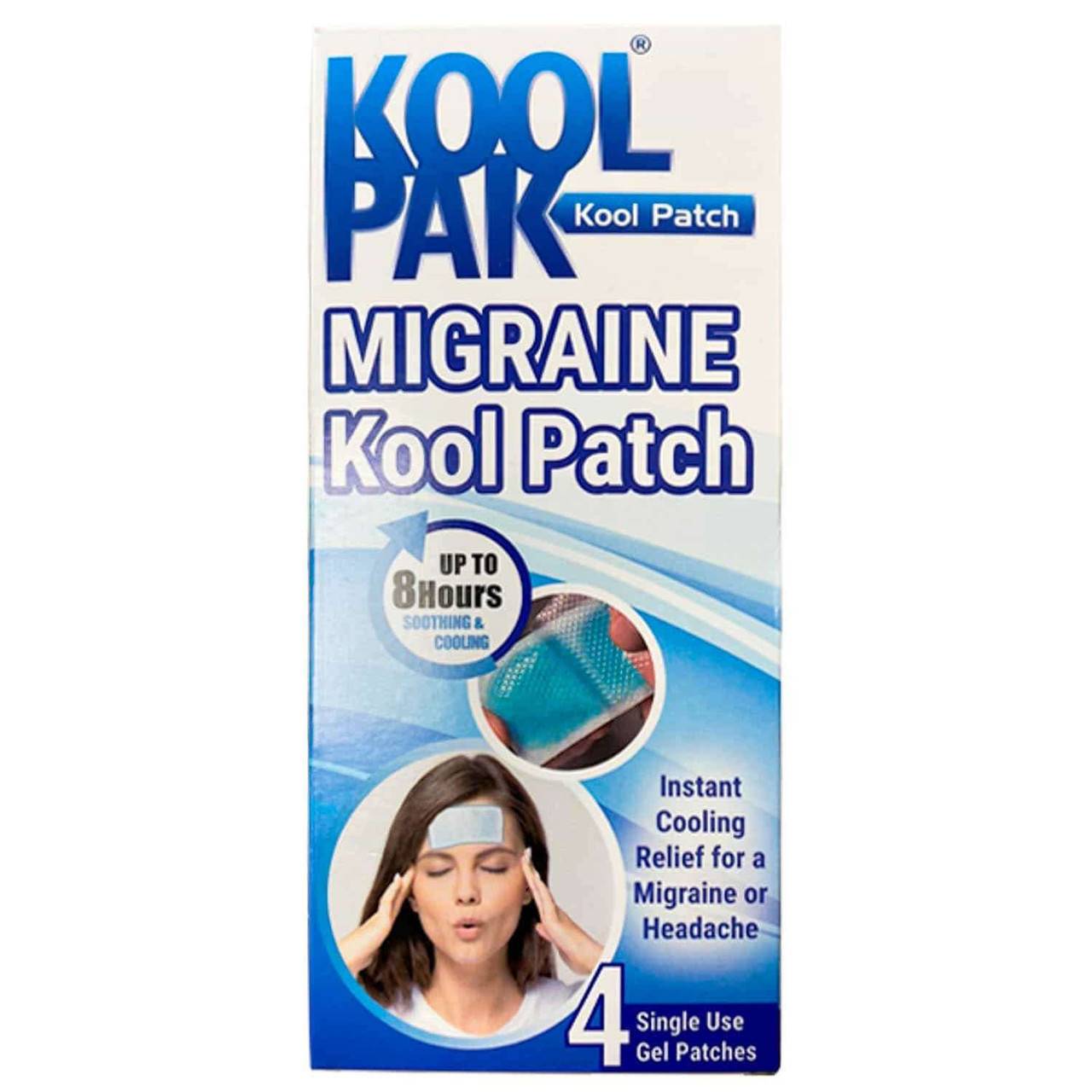 Koolpak Migränkylning Patch 4-pack