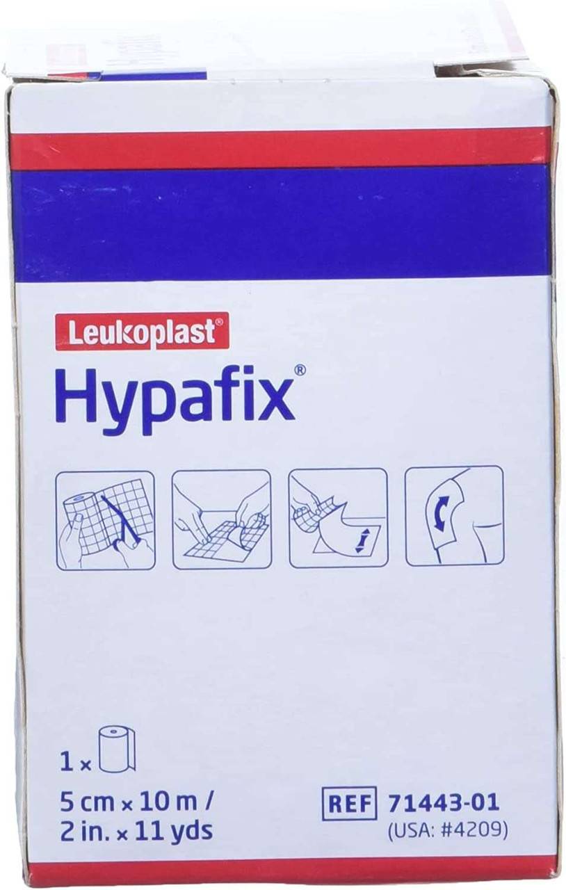 Leukoplast - 5cm x 10m Hypafix Self Adhesive Tape - 71443-01 UKMEDI.CO.UK UK Medical Supplies