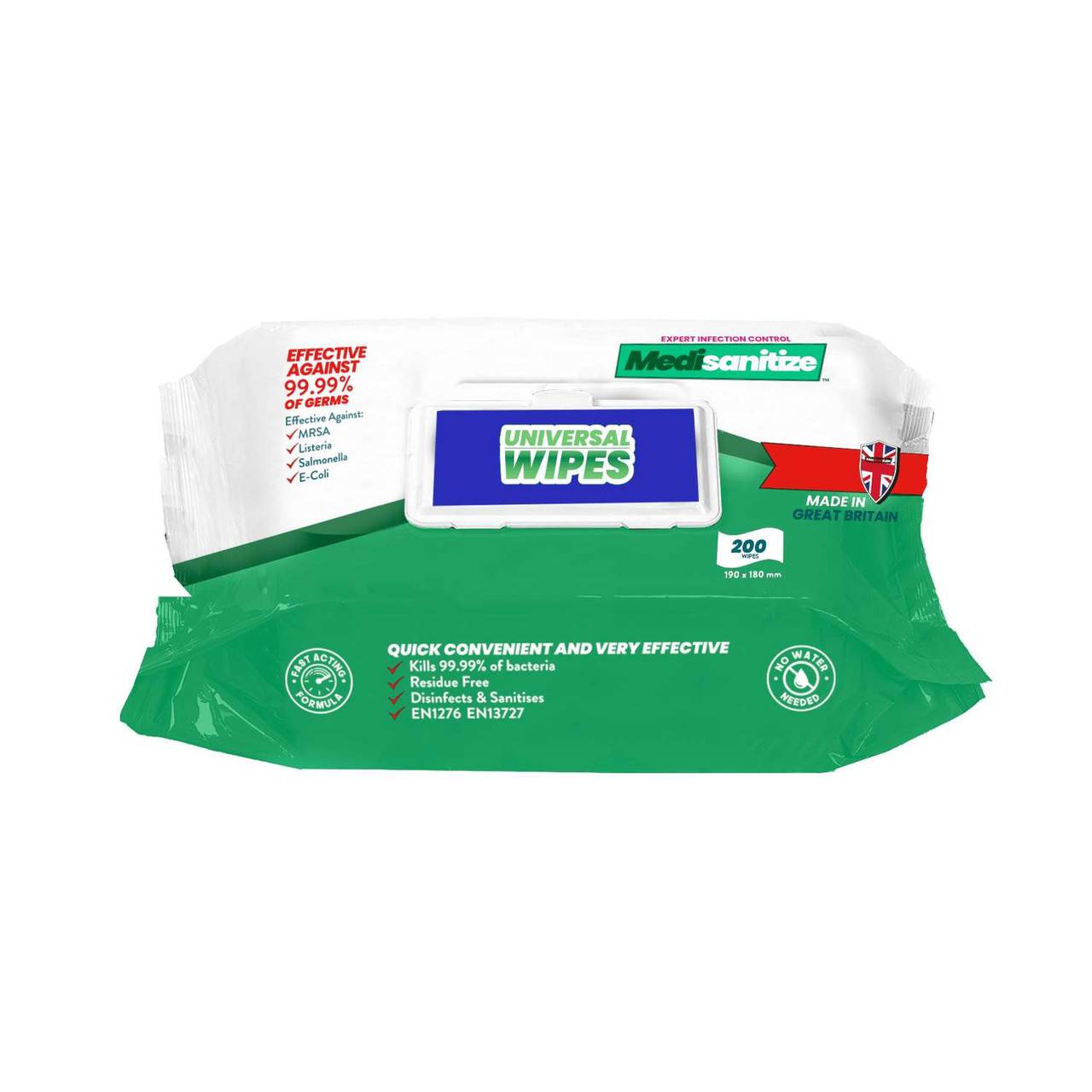 Medisanitize Universal Wipes Pack om 200