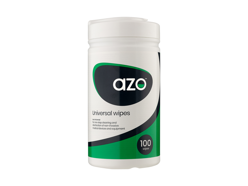 Azo Universal rengörings- och desinfektionsservetter 100 våtservetter