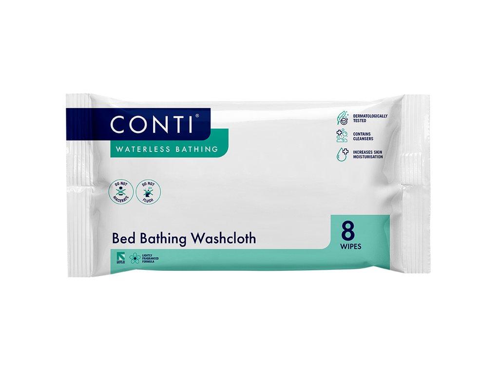 Conti Bed Bad Tvättlapp Doftfri 8 Dukar