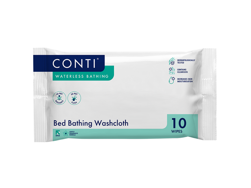 Conti Bed Bad Tvättlapp Lätt doftande 10 Dukar