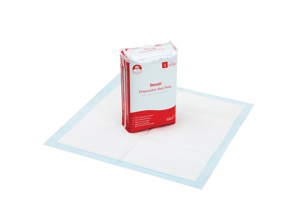 60 cm x 60 cm Readi engångssängdynor Sap 950 ml x 25 dynor
