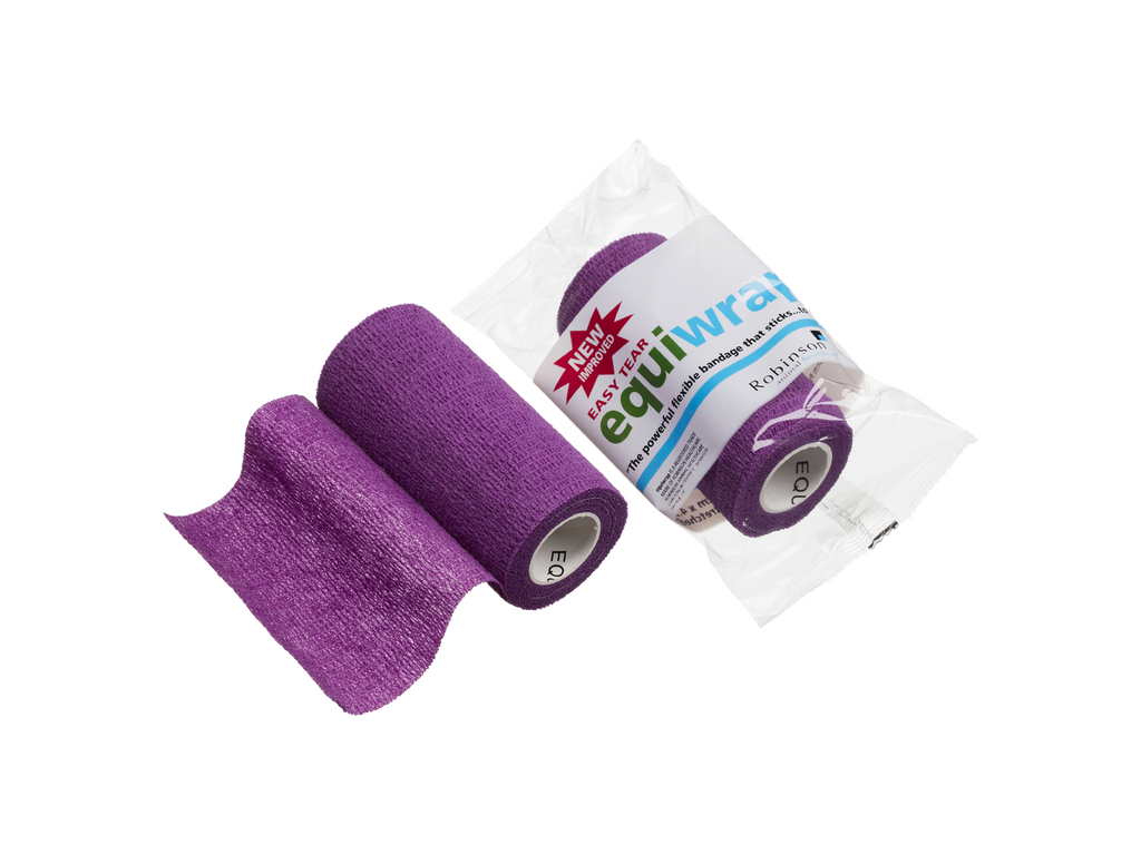 10cm X 4,5m Equiwrap Cohesive Bandage Lila