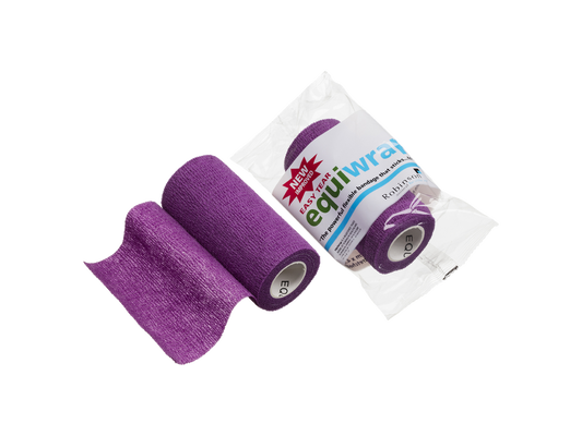 10cm X 4,5m Equiwrap Cohesive Bandage Lila