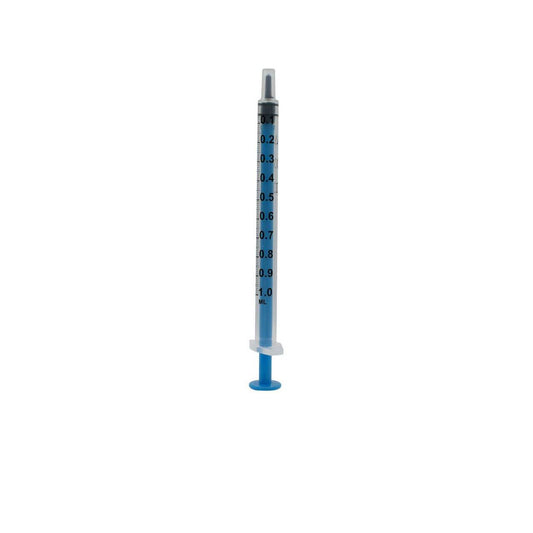 1ml Acuject Low Dead Space-sprutor Blå