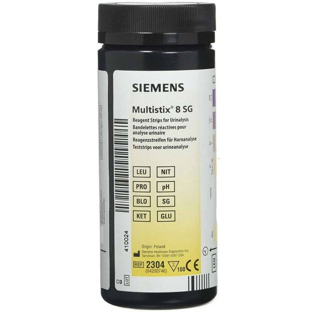 Multistix 8 SG-reagensremsor (förpackning med 100)