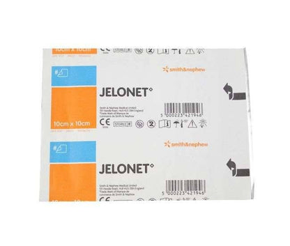 10cm x 10cm Jelonet Paraffin Gazeförband BP