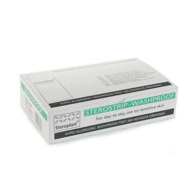 Hypo-allergena Sterostrip tvättsäkra plåster - Blandat paket med 100 st