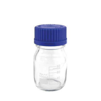 100 ml borosilikatglasreagensflaska