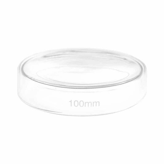 100 mm petriskål i glas Teqler