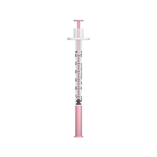 0,3 ml 0,3 tum 32g Rosa Unisharp Spruta och Nål u100