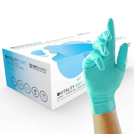 Unigloves Vitality Soft Nitrile Handskar