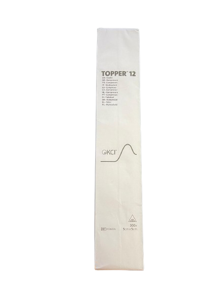 5cm x 5cm Topper 12 6-lagers icke-sterila gasvävspinnar Paket med 200 Topper 12 J&J