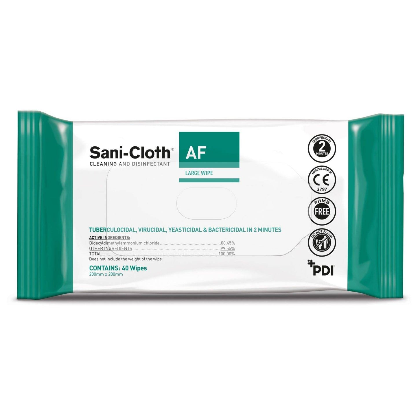 Sani-Cloth AF Wipes Pack om 40