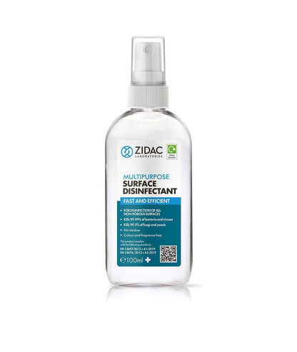 Zidac Multipurpose Surface Desinfektion Spray - 100ml